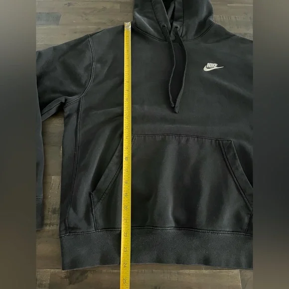 MENS NIKE BLACK HOODIE - Picture 4 of 5